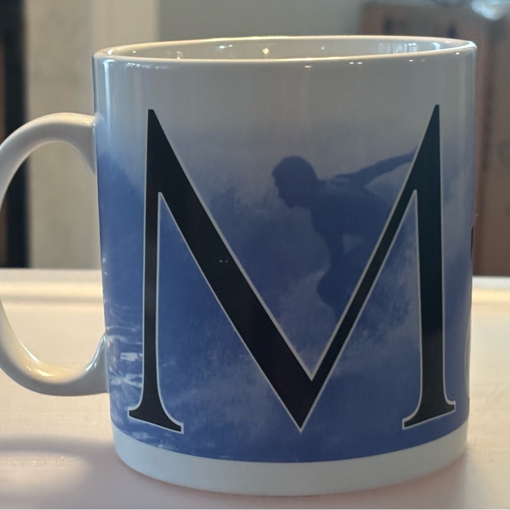 Starbucks Blue and Black Mug
